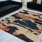 Keleti szőnyeg Afshar naqsha 200x296 kézi csomózású afgán szőnyeg