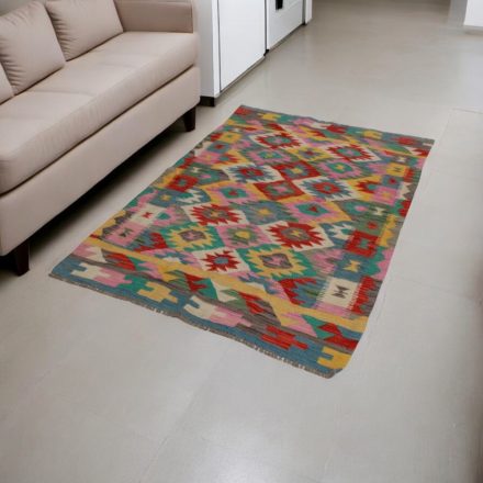 Afgán Kilim Chobi 121x181 kézzel szövött Kilim szőnyeg