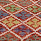 Chobi Kilim szőnyeg 105x192 kézi szövésű gyapjú kelim