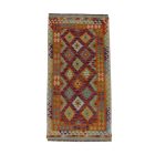 Afgán Kilim szőnyeg Chobi 100x197 etnikai kézi szövésű Kilim