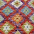 Afgán Kilim szőnyeg Chobi 100x197 etnikai kézi szövésű Kilim