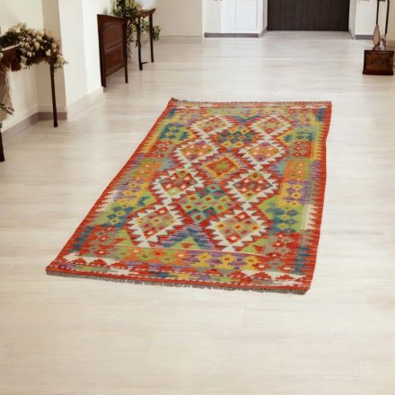 Kilim szőnyeg Chobi 104x200 afgán kézi szövésű kelim