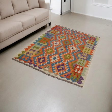 Kézi szövésű szőttes 126x178 Maimana Kilim szőnyeg