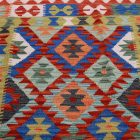 Maimana Kilim szőnyeg 126x176 afgán kézi szövésű Kilim