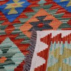 Maimana Kilim szőnyeg 126x176 afgán kézi szövésű Kilim