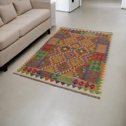 Kilim szőnyeg Chobi 127x182 afgán kézi szövésű kelim