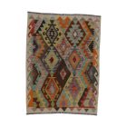 Afgán Kilim szőnyeg Chobi 110x146 etnikai kézi szövésű Kilim