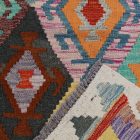 Afgán Kilim szőnyeg Chobi 110x146 etnikai kézi szövésű Kilim