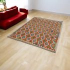 Gyapjú Kilim szőnyeg Chobi 154x204 kézi szövésű afgán Kilim
