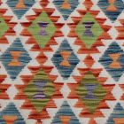 Gyapjú Kilim szőnyeg Chobi 154x204 kézi szövésű afgán Kilim