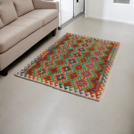 Kézi szövésű szőttes 131x186 Maimana Kilim szőnyeg