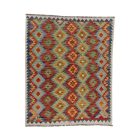 Etnikai Kilim szőnyeg Chobi 152x189 kézi szövésű szőttes szőnyeg