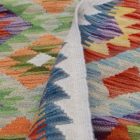 Etnikai Kilim szőnyeg Chobi 152x189 kézi szövésű szőttes szőnyeg