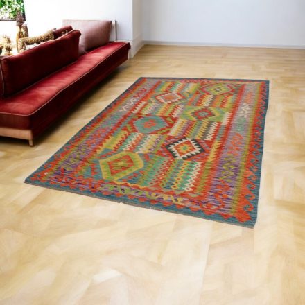 Kézi szövésű szőttes 166x238 Maimana Kilim szőnyeg