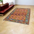 Afgán Kilim szőnyeg Chobi 161x247 etnikai kézi szövésű Kilim