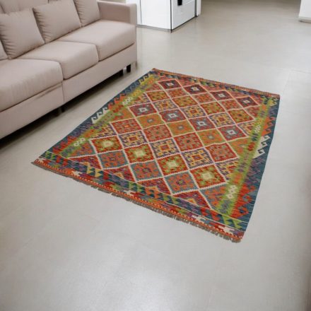 Afgán Kilim Chobi 156x215 kézzel szövött Kilim szőnyeg