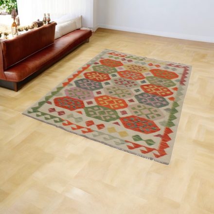 Afgán Kilim Chobi 147x200 kézzel szövött Kilim szőnyeg