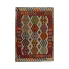 Etnikai Kilim szőnyeg Chobi 147x202 kézi szövésű szőttes szőnyeg