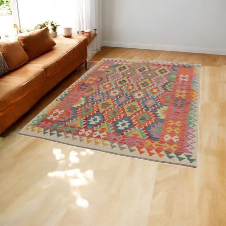 Kézi szövésű szőttes 175x238 Maimana Kilim szőnyeg