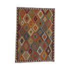 Afgán Kilim szőnyeg Chobi 148x204 etnikai kézi szövésű Kilim