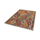 Afgán Kilim szőnyeg Chobi 148x204 etnikai kézi szövésű Kilim