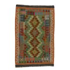Afgán Kilim szőnyeg Chobi 100x155 etnikai kézi szövésű Kilim