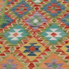 Etnikai Kilim futószőnyeg Chobi 87x240 kézi szövésű szőttes szőnyeg