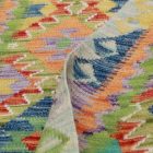 Etnikai Kilim futószőnyeg Chobi 87x240 kézi szövésű szőttes szőnyeg