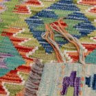 Etnikai Kilim futószőnyeg Chobi 87x240 kézi szövésű szőttes szőnyeg
