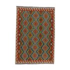 Gyapjú Kilim szőnyeg Chobi 126x178 kézi szövésű afgán Kilim