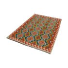 Gyapjú Kilim szőnyeg Chobi 126x178 kézi szövésű afgán Kilim
