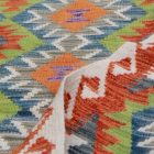 Gyapjú Kilim szőnyeg Chobi 126x178 kézi szövésű afgán Kilim