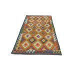 Etnikai Kilim szőnyeg Chobi 101x213 kézi szövésű szőttes szőnyeg