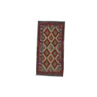 Gyapjú Kilim szőnyeg Chobi 100x200 kézi szövésű afgán Kilim