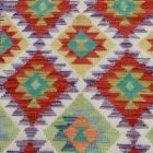 Gyapjú Kilim szőnyeg Chobi 100x200 kézi szövésű afgán Kilim