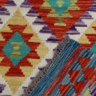 Gyapjú Kilim szőnyeg Chobi 100x200 kézi szövésű afgán Kilim