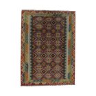 Afgán Kilim szőnyeg Chobi 150x204 etnikai kézi szövésű Kilim