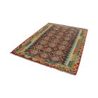 Afgán Kilim szőnyeg Chobi 150x204 etnikai kézi szövésű Kilim