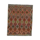Kézi szövésű Kilim Chobi 160x194 afgán gyapjú Kilim szőnyeg