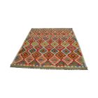 Kézi szövésű Kilim Chobi 160x194 afgán gyapjú Kilim szőnyeg
