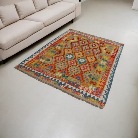 Maimana Kilim szőnyeg 149x207 afgán kézi szövésű Kilim