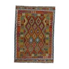 Maimana Kilim szőnyeg 149x207 afgán kézi szövésű Kilim