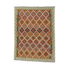 Afgán Kilim szőnyeg Chobi 152x199 etnikai kézi szövésű Kilim