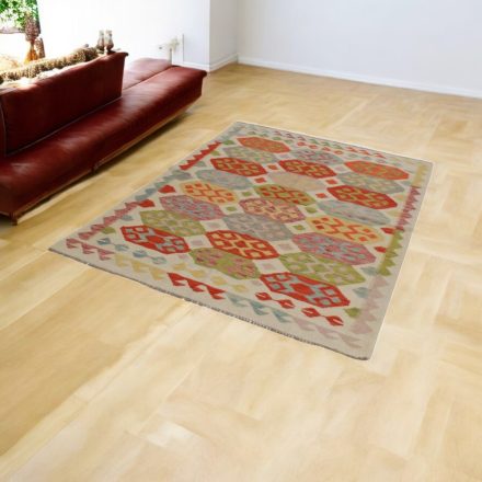 Kilim szőnyeg Chobi 140x203 afgán kézi szövésű kelim