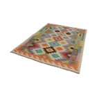 Gyapjú Kilim szőnyeg Chobi 145x204 kézi szövésű afgán Kilim