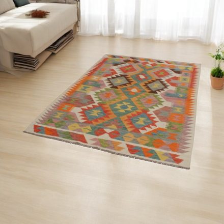 Kézi szövésű szőttes 145x200 Maimana Kilim szőnyeg