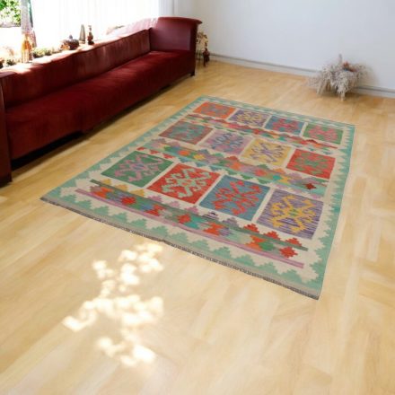 Kézi szövésű szőttes 170x245 Maimana Kilim szőnyeg