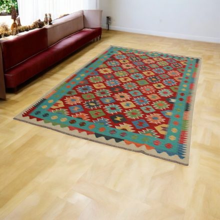 Etnikai Kilim szőnyeg Chobi 167x254 kézi szövésű szőttes szőnyeg