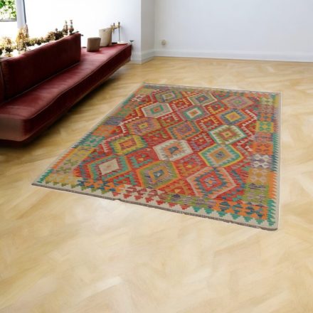 Kilim szőnyeg Chobi 172x235 afgán kézi szövésű kelim