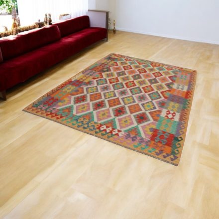 Kilim szőnyeg Chobi 182x251 afgán kézi szövésű kelim